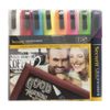 Chalkmaster 6mm Liquid Chalk Pens Assorted Colours (Pack of 8)