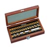 516-968-10 (Grade 2) 32 Piece Steel Gauge Block Set ISO 1-60mm