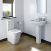 Eco Edge Close Coupled Pan W 350mm H 420mm D 630mm