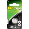 Lithium Button Cell Battery CR2016 Single