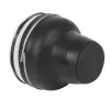 Pushbutton Operating Head Booted 4mm Black - x ACB9122