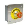 Control Station Emerg Stop Key Reset 1NO+1NC Stainless Steel Flush - EMSH/K/F/CO