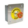 Control Station Emerg Stop Key Reset 1NO+1NC Stainless Steel Flush - EMS/K/F/CO