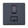 Connect Unit DP Switched FSD Neon 13A Lustrous Black Blk Insert