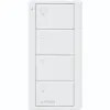 Remote Control Pico RF Lights 4 Button Zone 33 x 66 x 8mm Arctic W