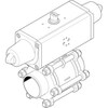 VZBA-11/2in-WW-63-T-22-F0507-V4V4T-PS53-R - 1774109 Pneumatic Actuated Valves