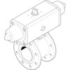 VZBC-15-FF-40-22-F0304-V4V4T-PS15-R-90-4 Pneumatic Actuated Valve - 1915401
