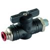 1/4in BSPP Plastic Ball Valve Straight - 351.03.06.14 Ball Valves