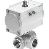 VZBM-A-3/8in-RP-25-F-3L-B2-PA10 - 8070251 Pneumatic Actuated Valves