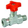 1/4in BSPT Male/Female Gauge Isolator Valve - FT290-14