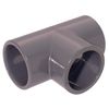 4in ID Solvent Equal 90TEE ABS Lgrey - TE43-4-ABS