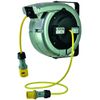 Spring Rewind Electrical Cable Reel Complete with Hose - YZ6185/IP65
