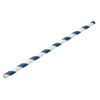 Straw Navy & White Paper 8 - Pack of 250