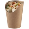 Wrap Pot Brown Kraft 80 x 110mm (Pack of 1000)