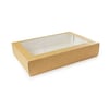 Sandwich Platter Box Compostable Large PLA Window (Pack of 25)