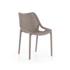 Oxy Side Chair Durable Polypropylene Chair - Taupe