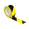 Industrial Vinyl Floor Line Marking Tape 50mmx33m Black/Yellow (Roll)