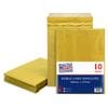 Post & Packaging Bubble Lined Envelopes Gold Peel and Seal Size C 170mmx225mm (Pack of 10) - 7062-ENV (10)