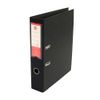 Premium Polypropylene Lever Arch File Foolscap Black (Pack of 10)