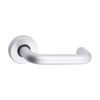 Contractors Lever on Rose Set Satin Anodised Aluminium - 200666
