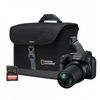 DMC-FZ82D Camera Black - Camera + Sandisk 128GB SD Card + System Bag