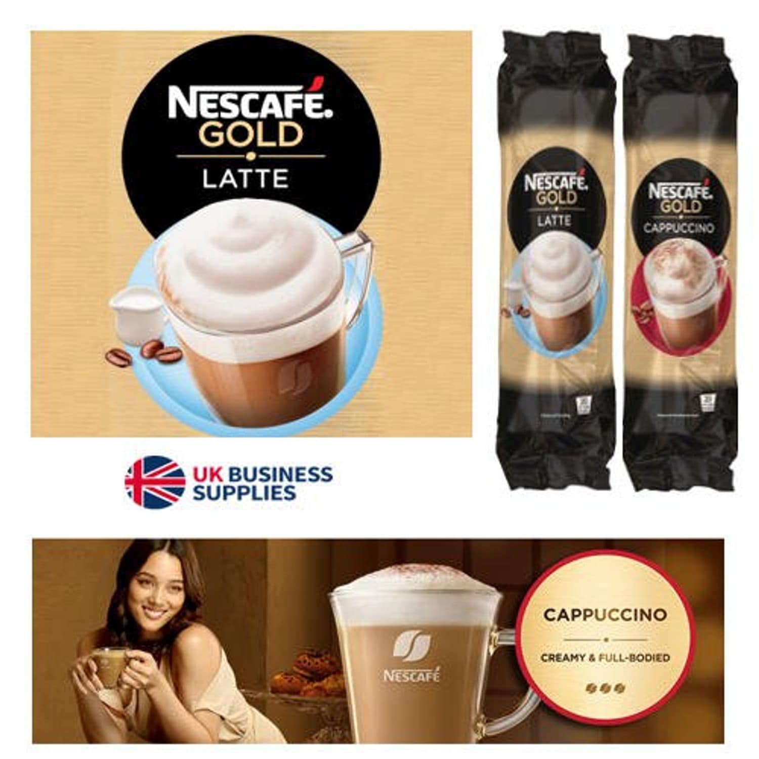 In-Cup Latte 25's 73mm Plastic Cups