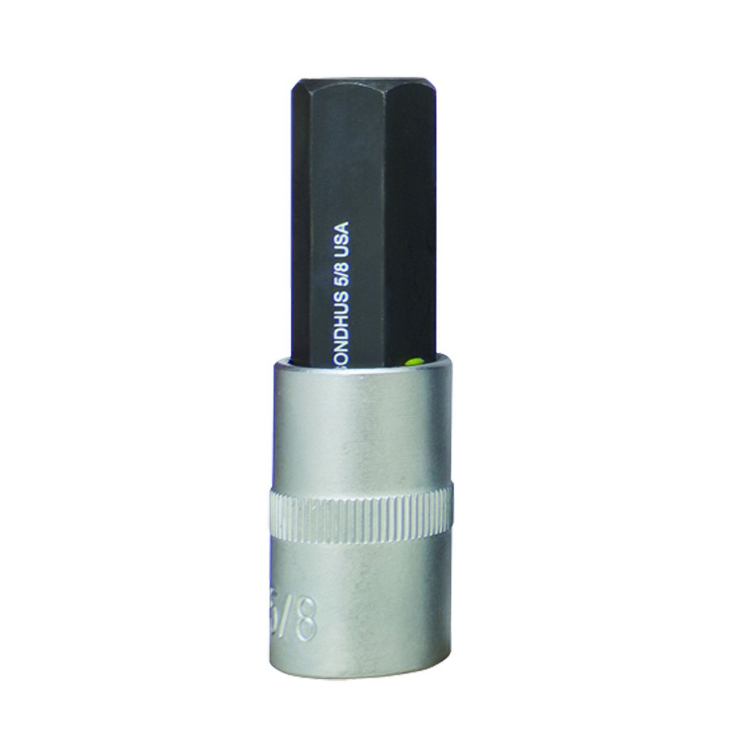 5/8" Hex 2" Inhex Socket Bit + Hex Socket, 5/8", 43218