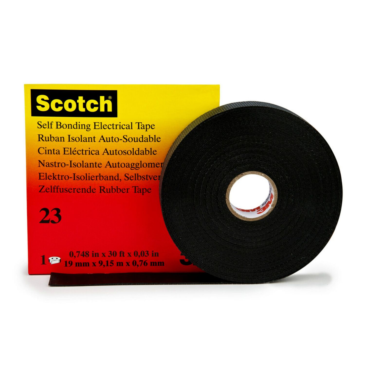Scotch Rubber Splicing Tape 23, 50 mm x 9.15 m