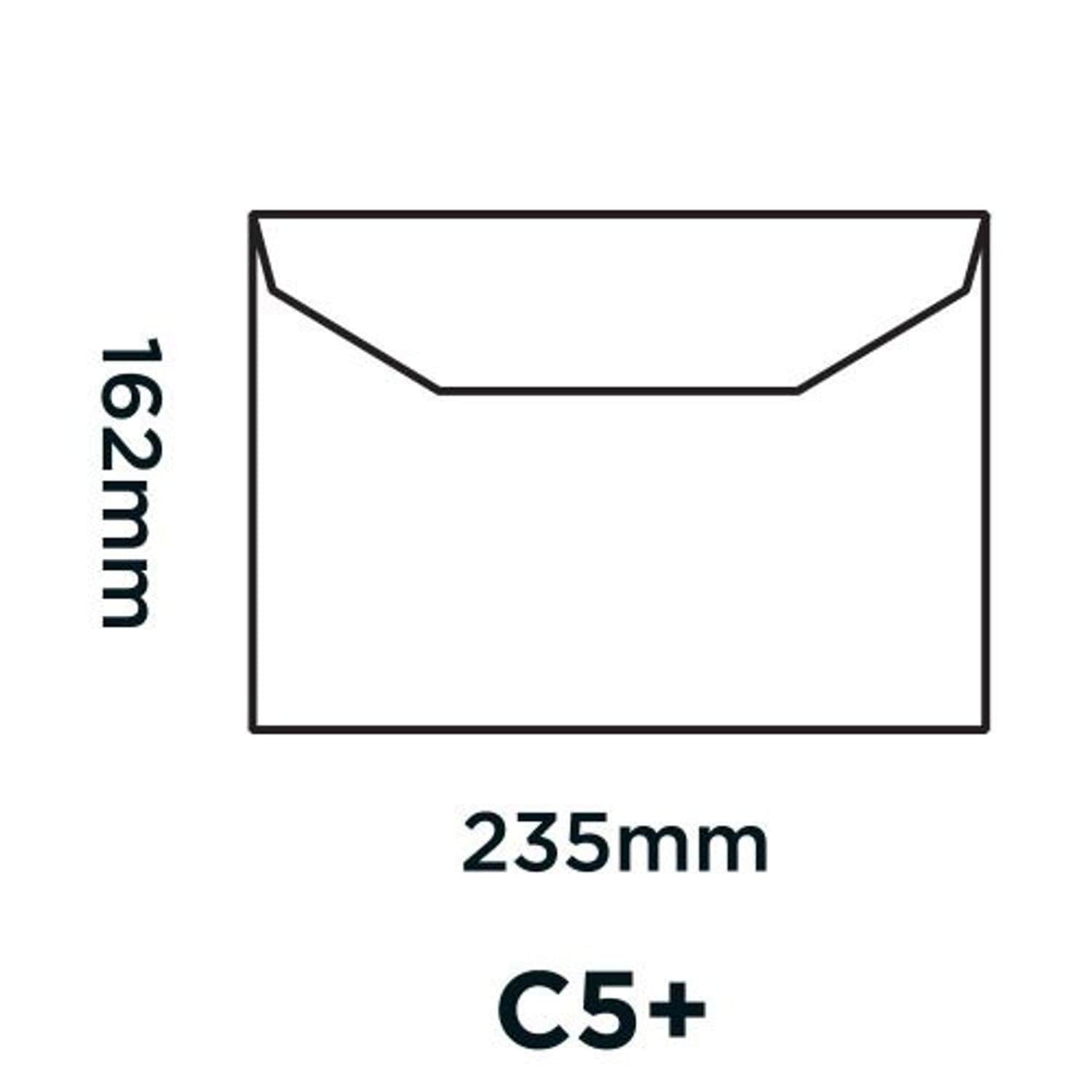 Creative Mailer Gummed Pillar Box Red C5+ 162X235 120GSM - Box of 500