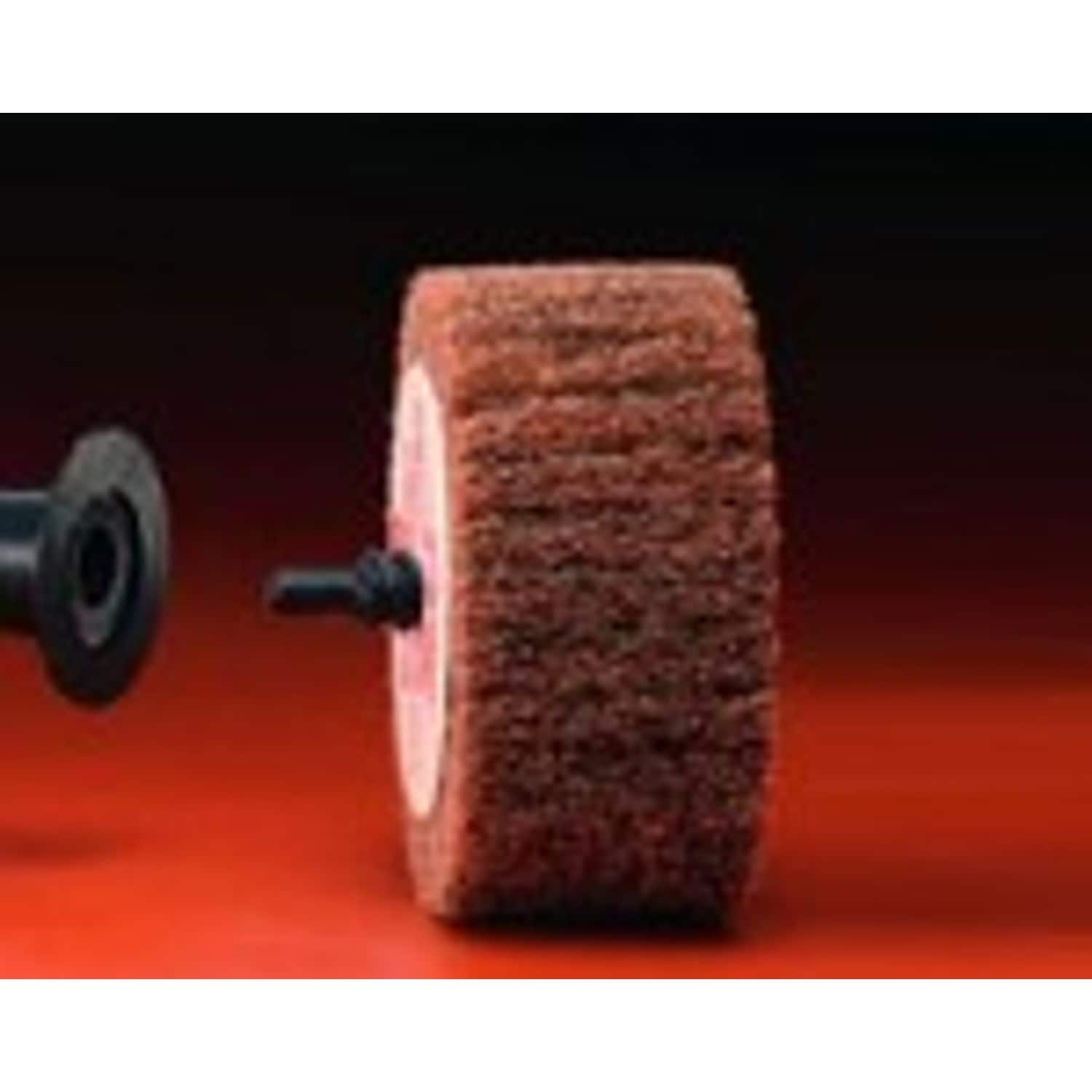 Scotch-Brite Roloc Cut and Polish Flap Brush PF-ZR, 63 mm x 32 mm, A MED