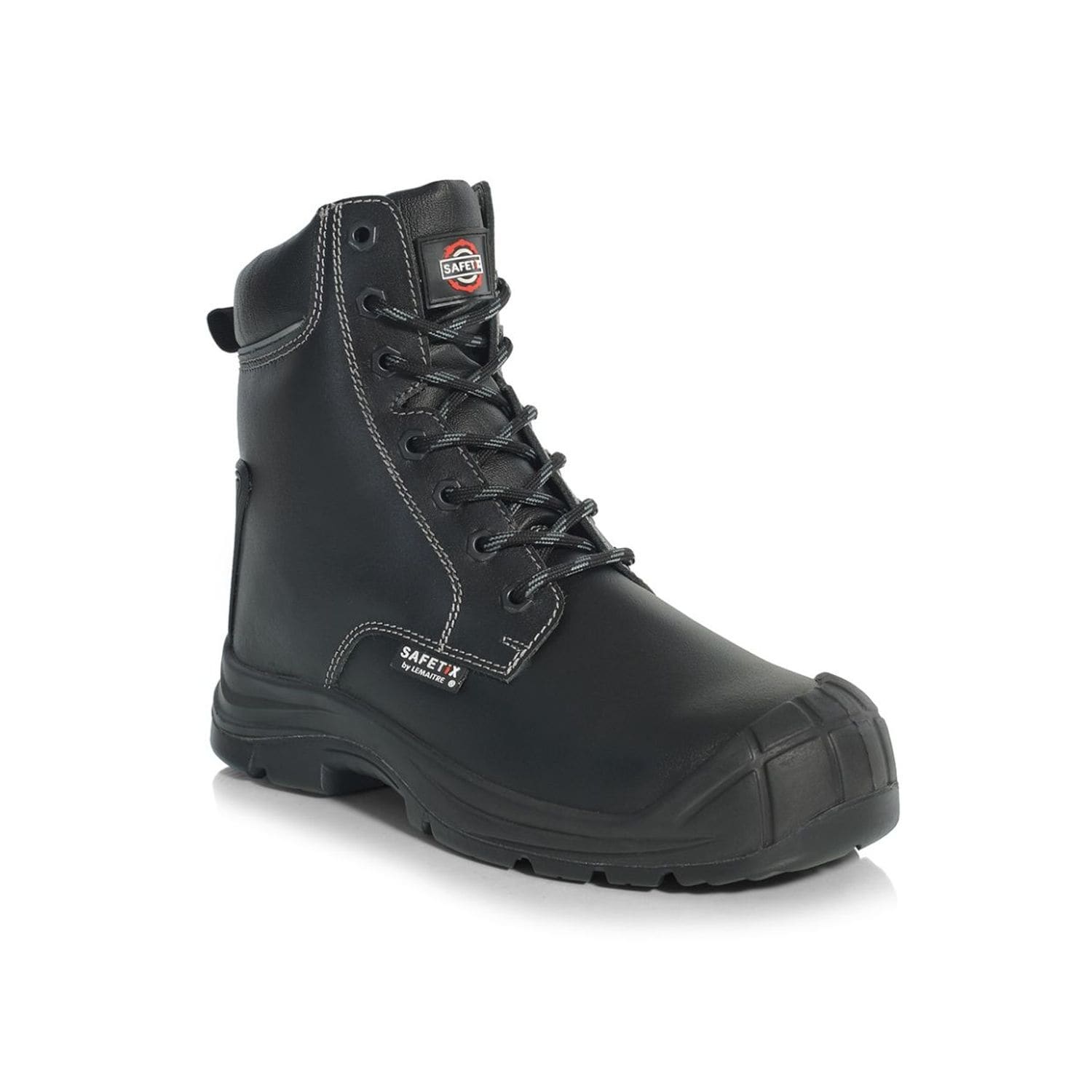 Safetix Columba - (Pair) Pu/Rubber Combat Boot comes with Cap + ZIP - Size 9