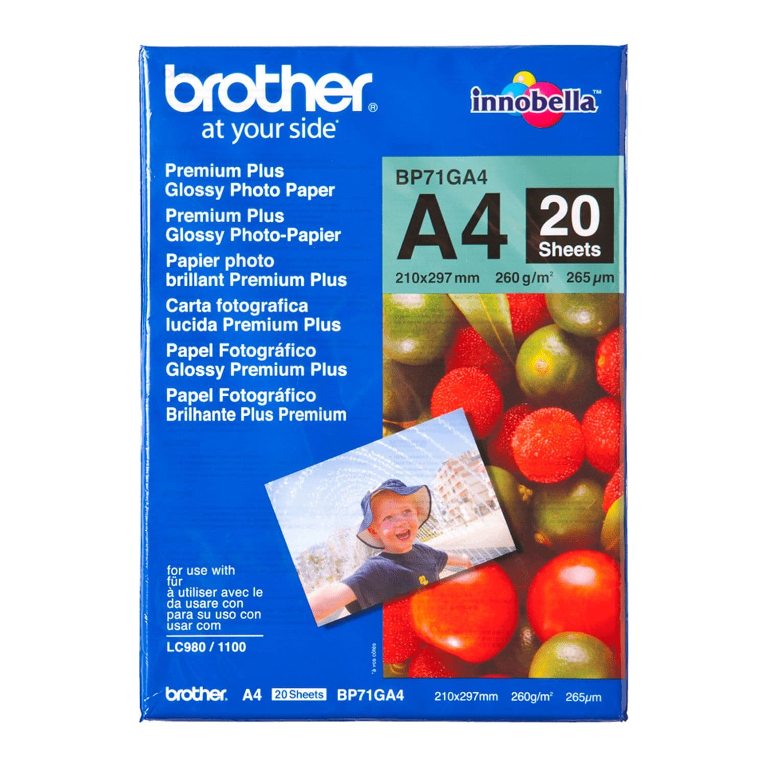 Brother Paper Low Volume A4 Glossy Paper