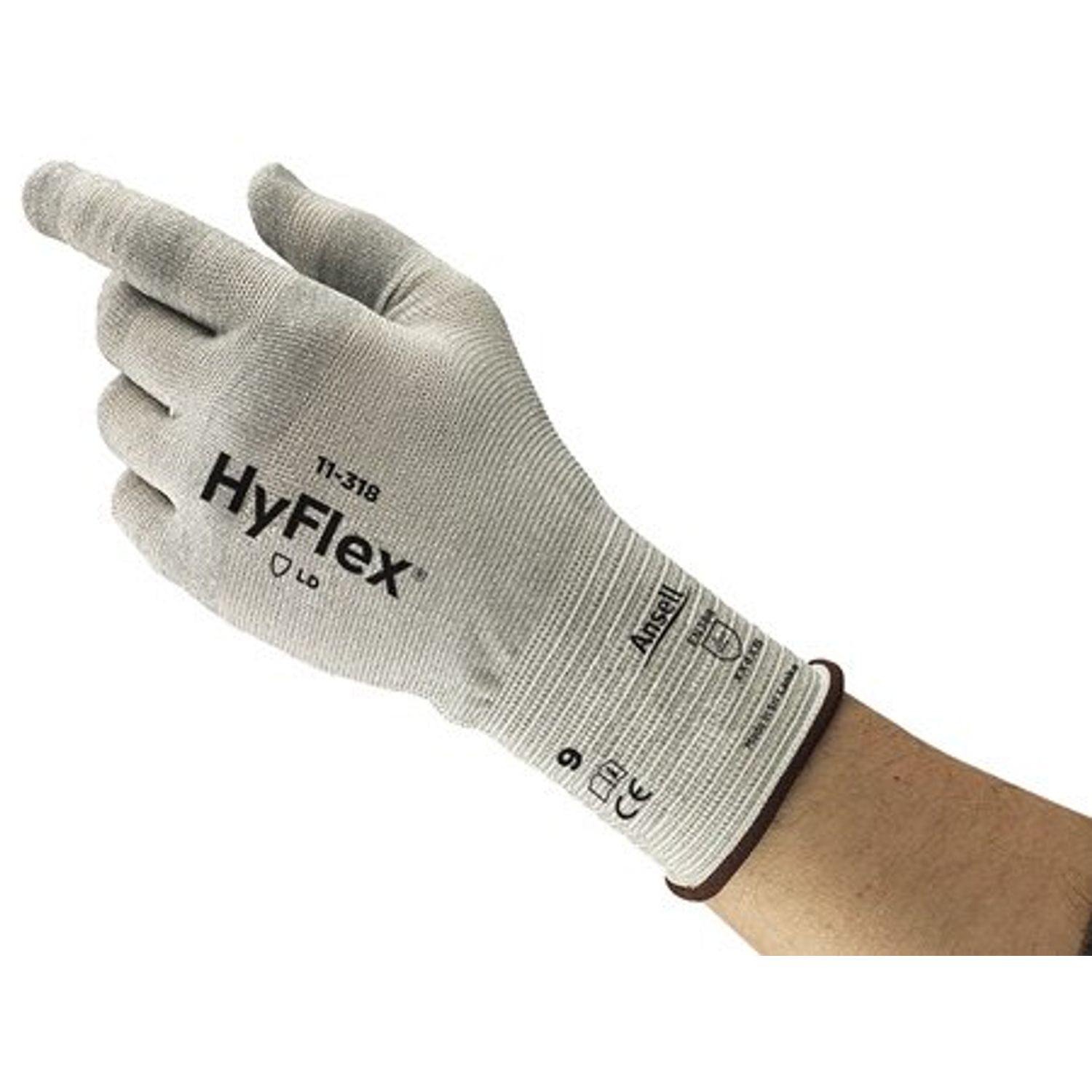 Ansell 11-318 Size 11, 0 Mechanical Protection Gloves
