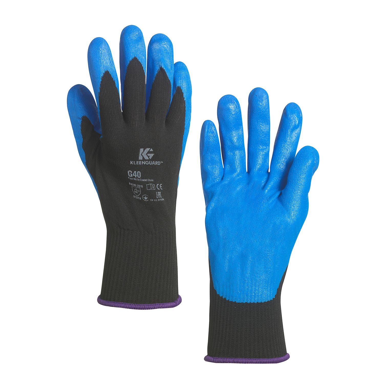 Kleenguard G40 Foam Coated Gloves - Size 8