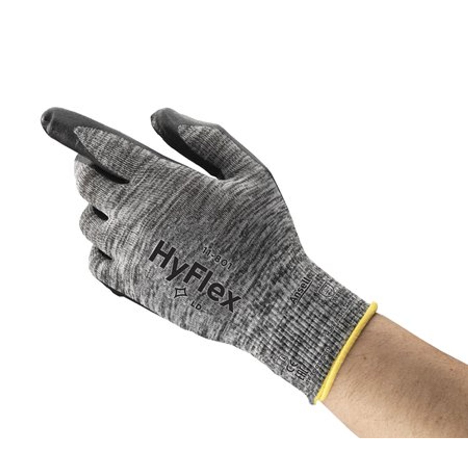 Ansell 11-801 Size 11, 0 Mechanical Protection Gloves