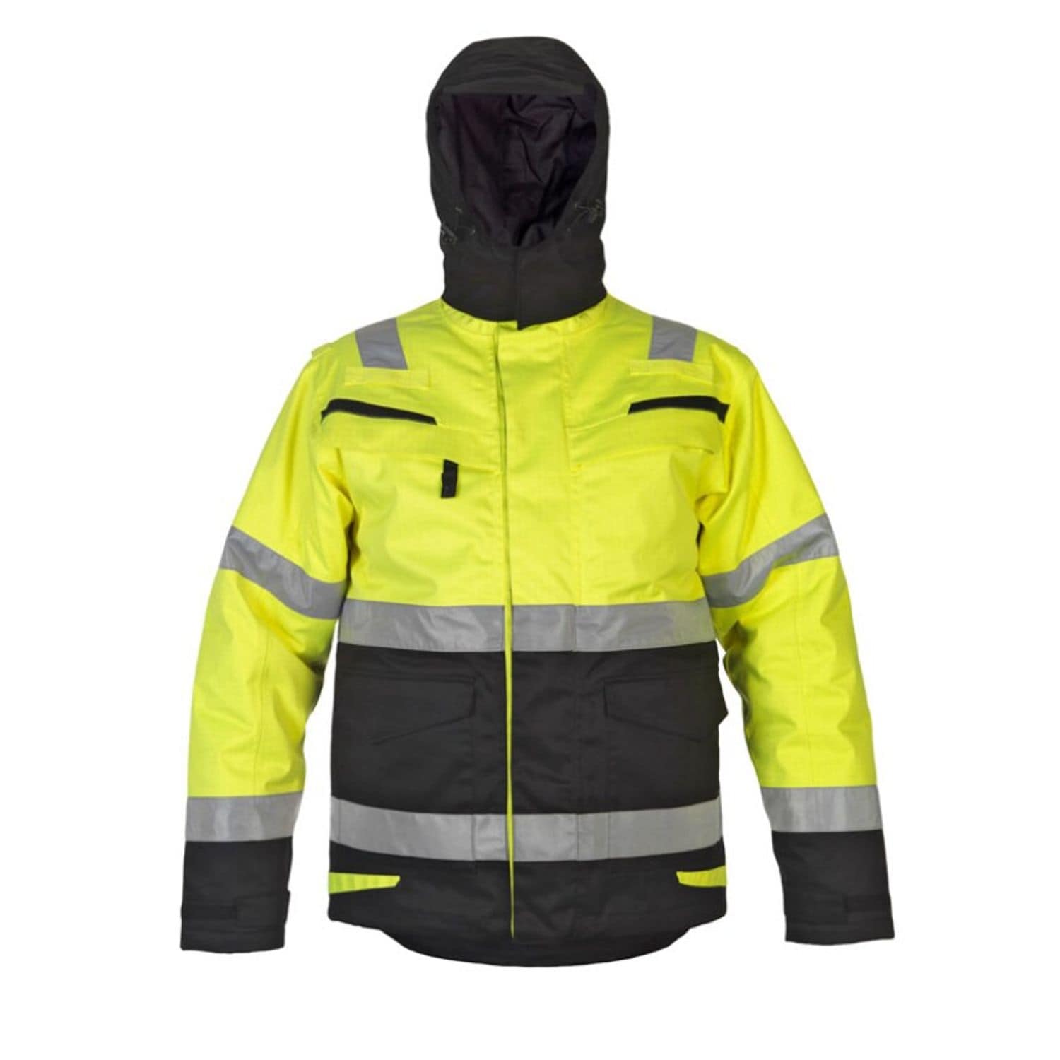 Hydrowear Matlock Multi CVC with/proof -H/v FL Arc Parka Yellow/Black Lge