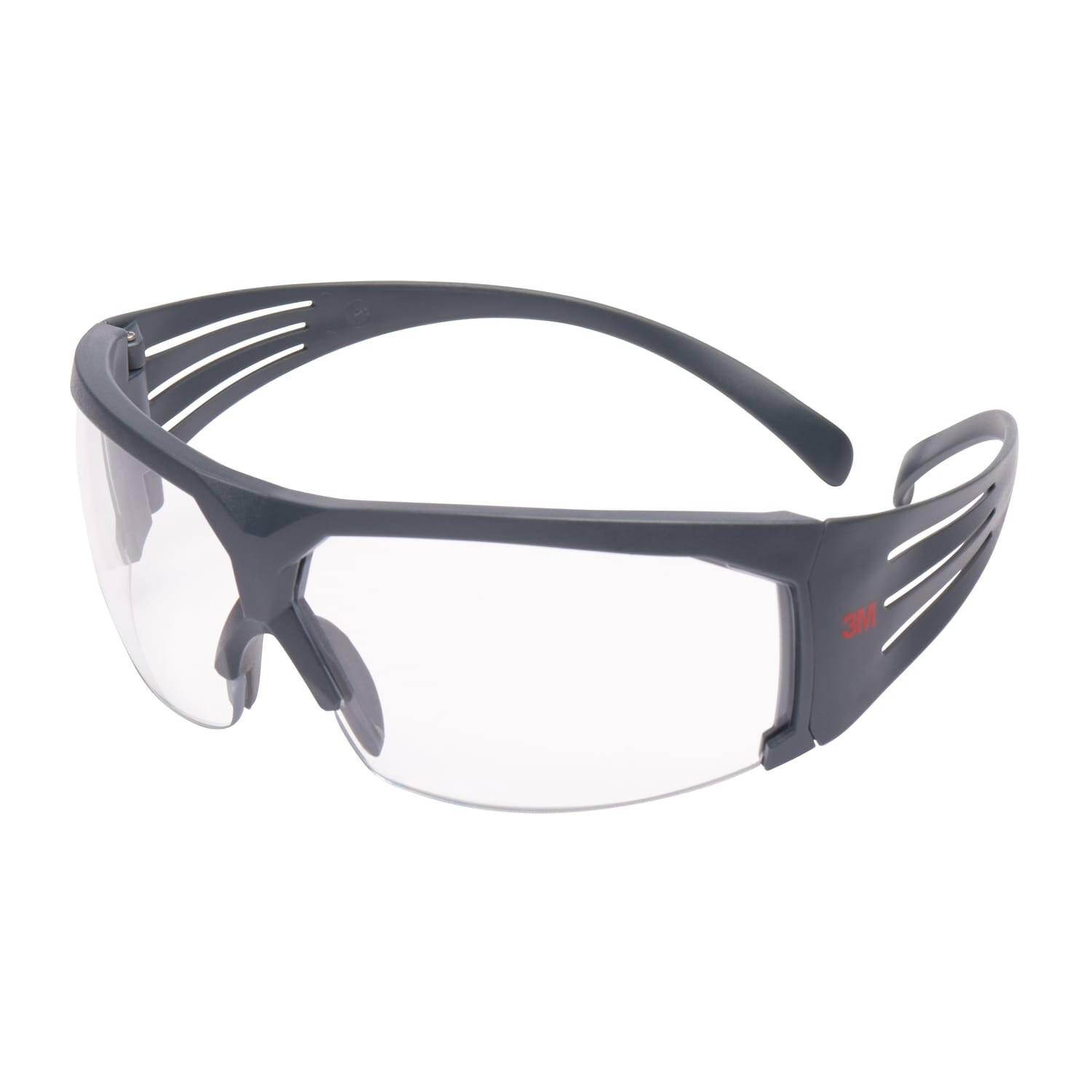 3M 600 Safety Glasses, Grey frame, Scotchgard Anti-Fog / Anti-Scratch Coating (K