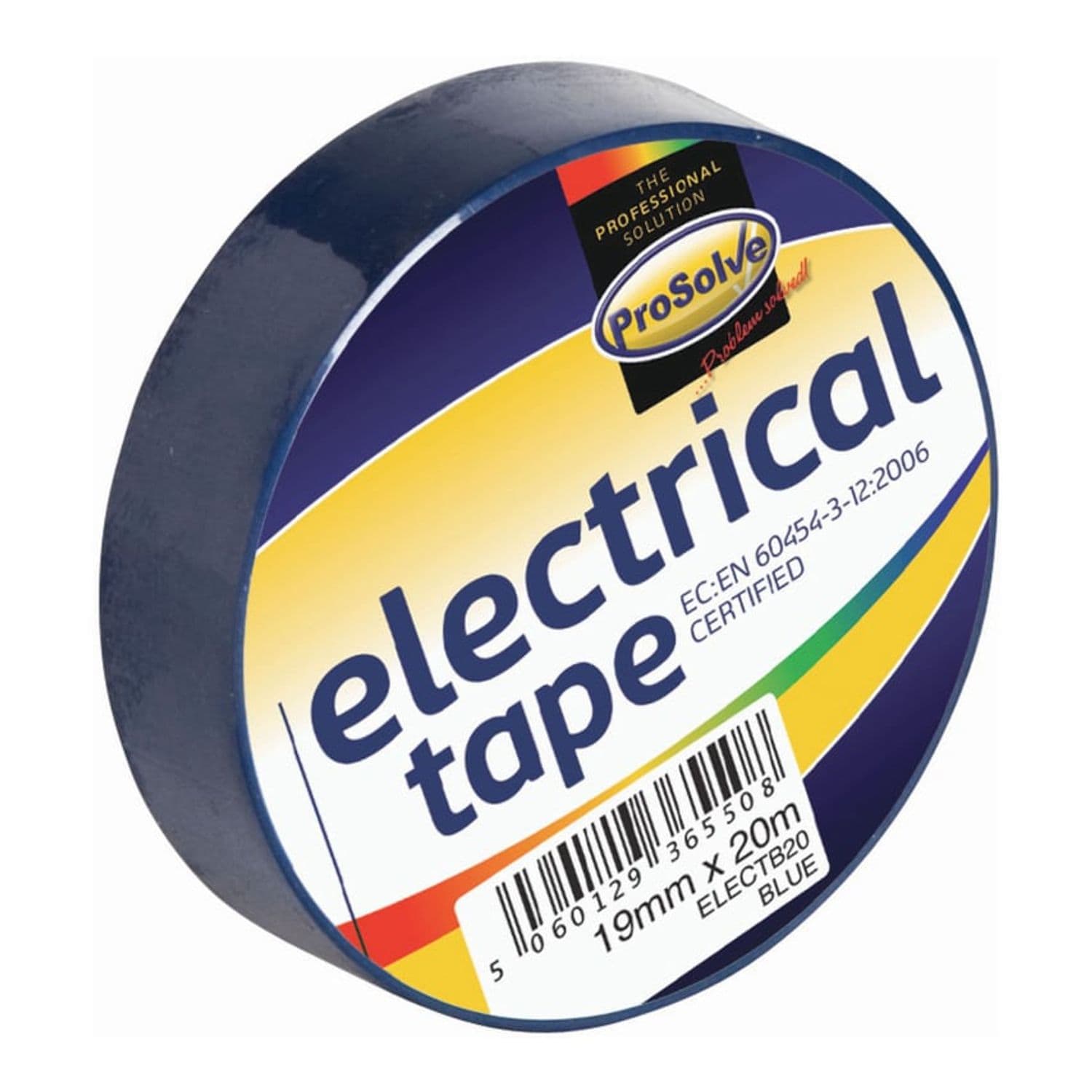 ProSolve Electrical Tape Blue 19mm X 20m- you get 10