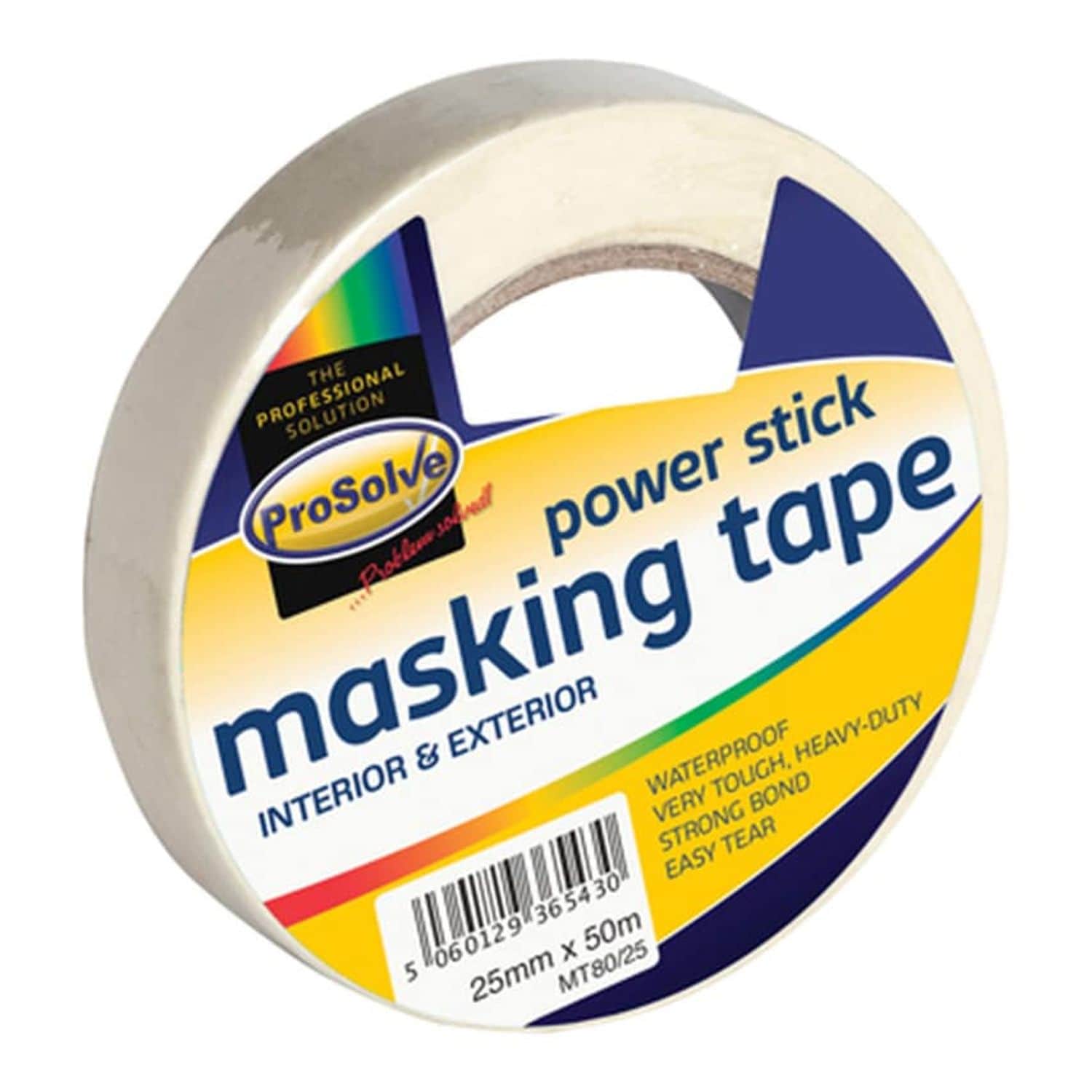ProSolve masking Tape 80 - 25mm X 50m