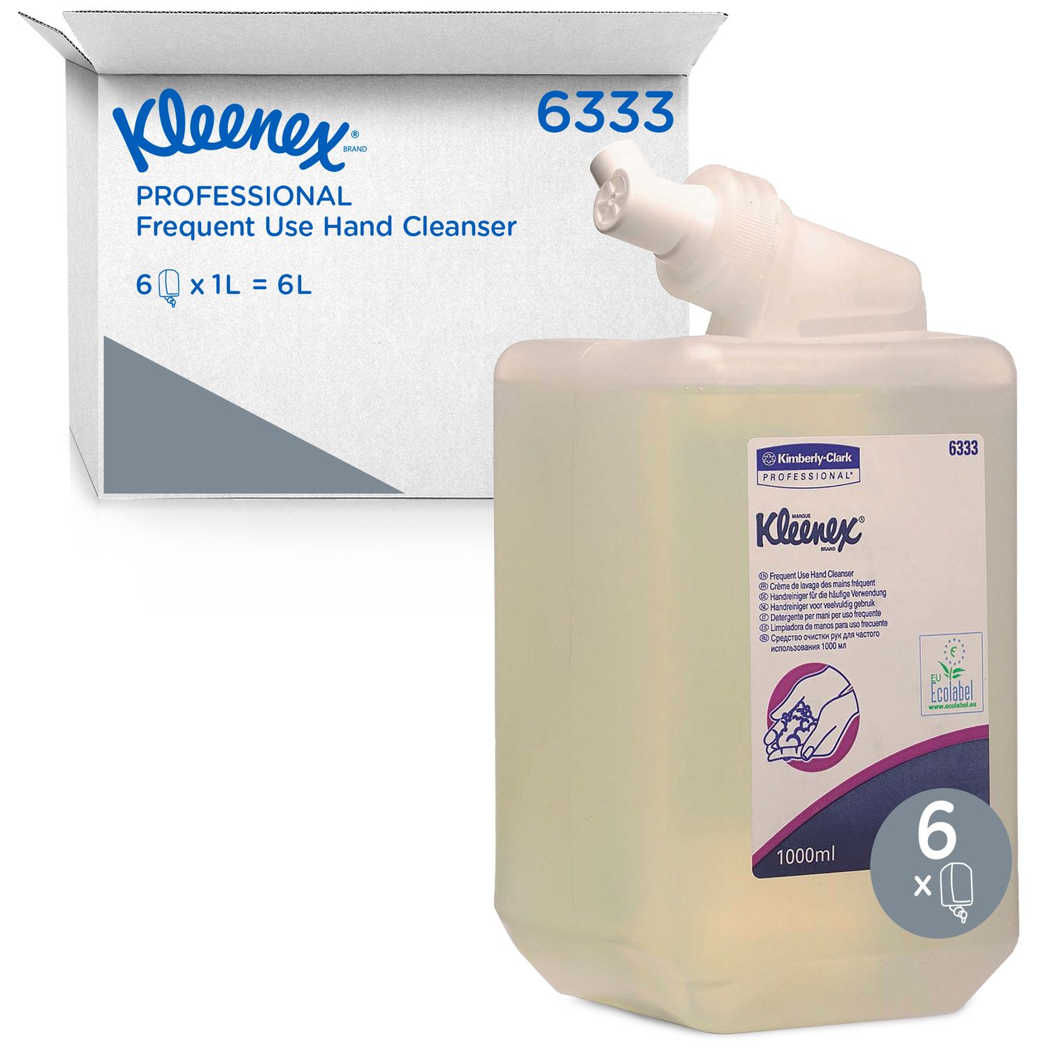 Kleenex Clear Hand Cleanser - 1ltr