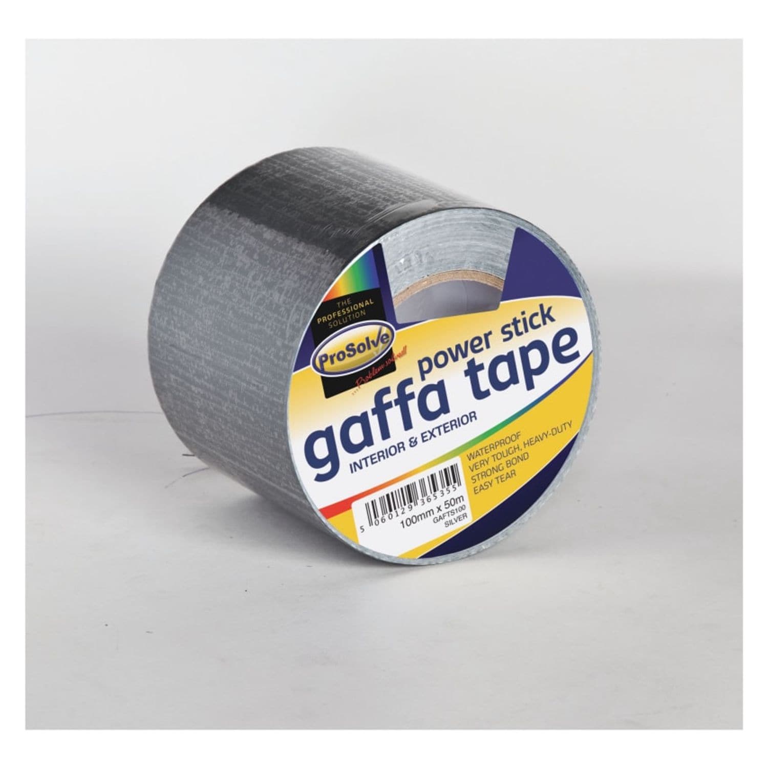 ProSolve Gaffa Tape Silver 100mm X 50m