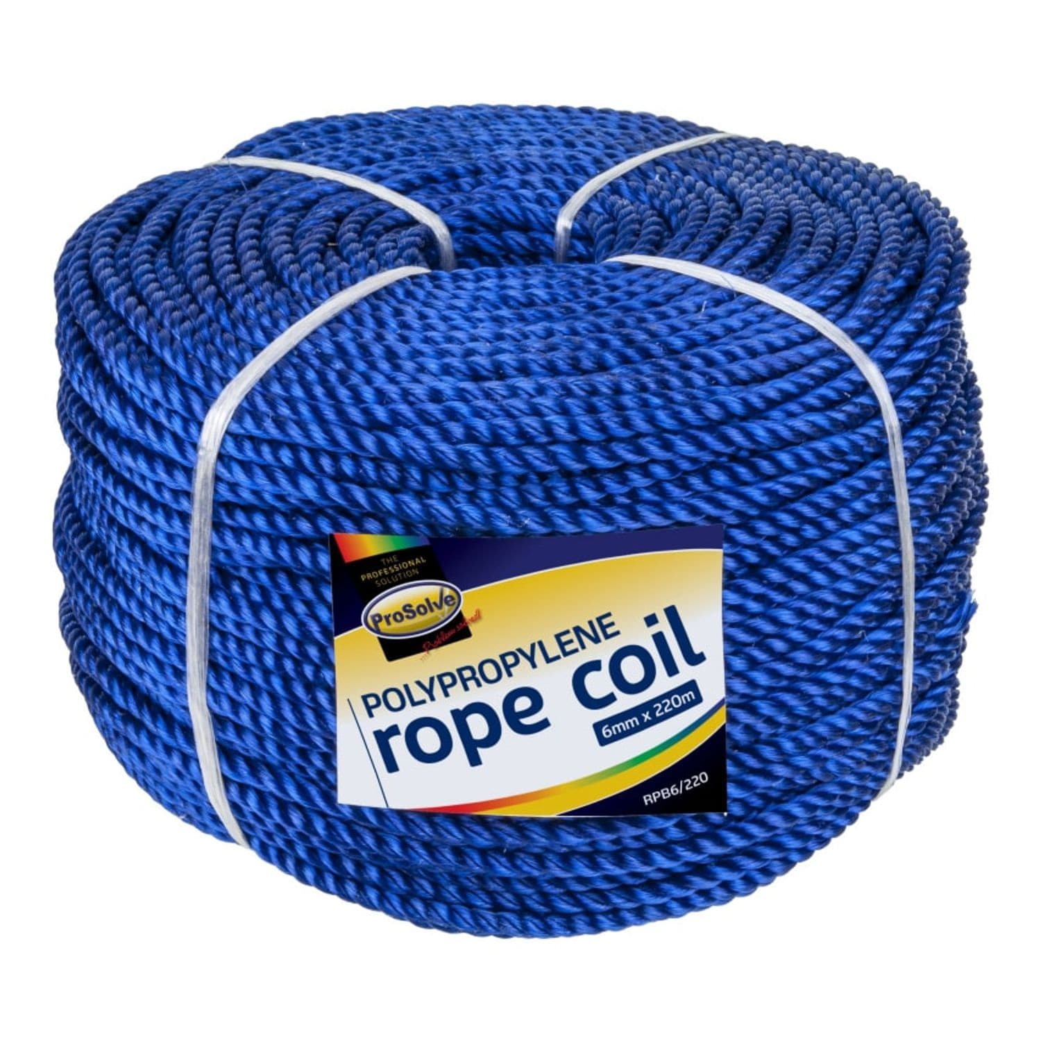 ProSolve Polypropylene Rope Coil 6mm X 220m