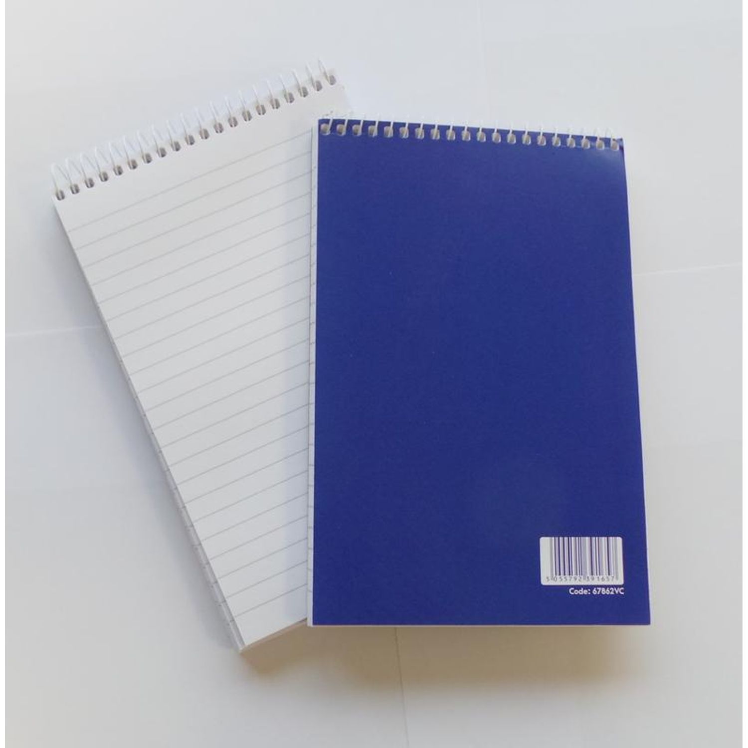 Valuex ValueX 127x200mm Wirebound Card Cover Reporters Shorthand Notebook Ruled