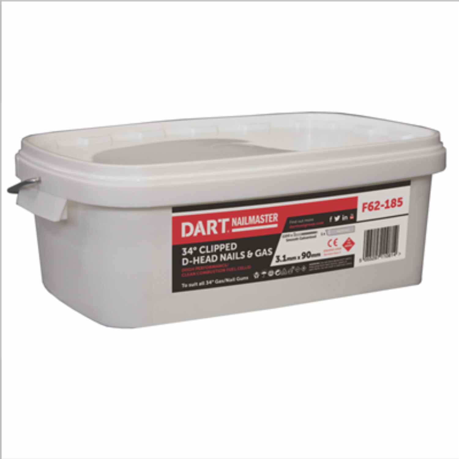 Dart Nail Master Handypack 50MM X 2.8MM Nail + Gas Bucket