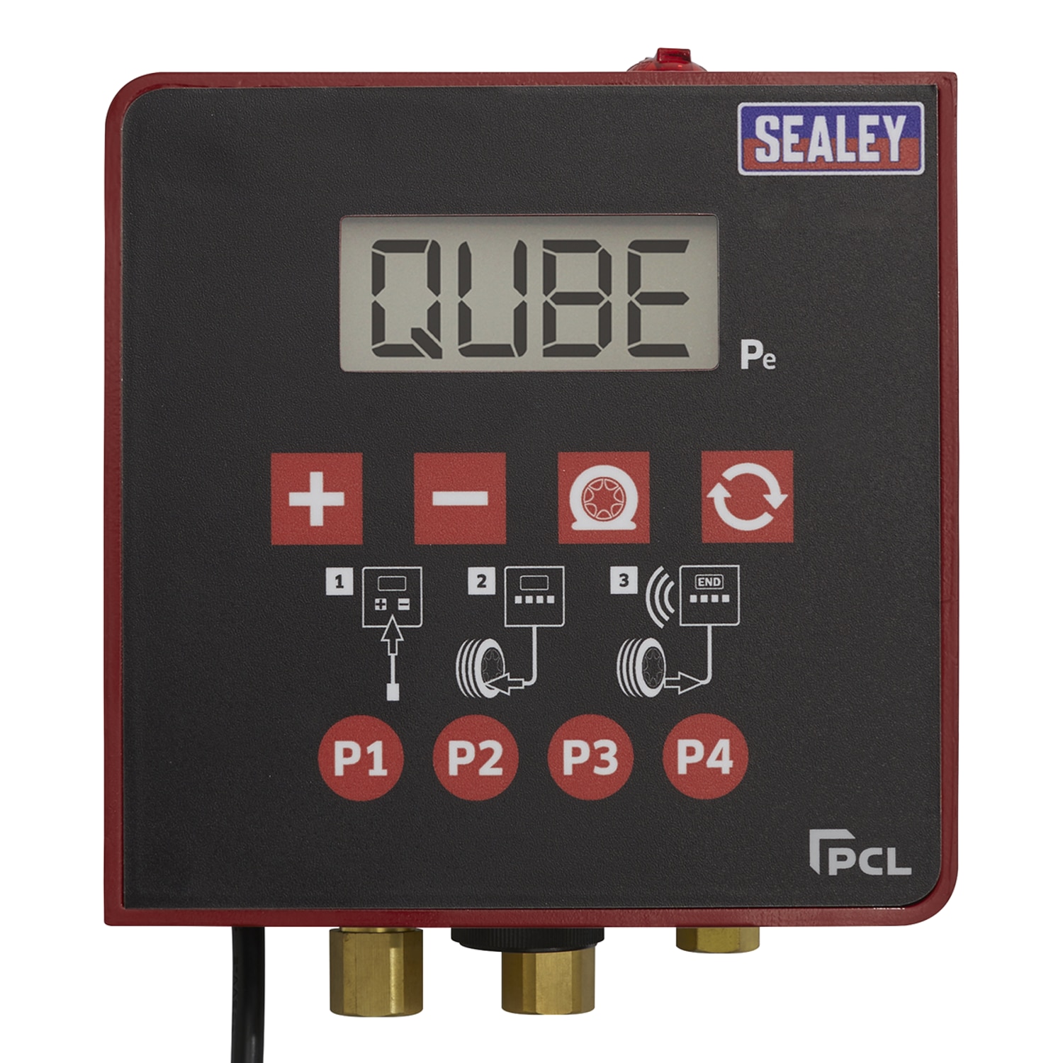 Sealey Qube Digital Tyre Inflator Professional with Ops + Nitrogen Purge