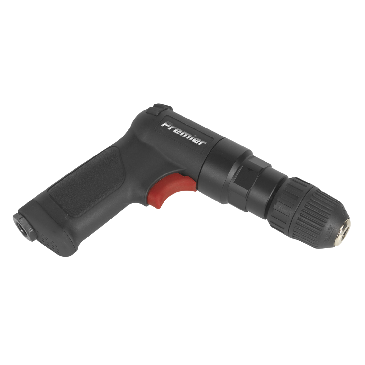 Sealey Air Pistol Drill 10mm with Keyless Chuck Composite Premier