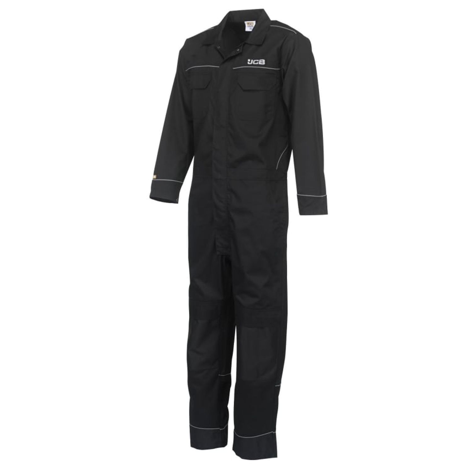 JCB Trade Coverall Black Tall Leg - Extra Size L