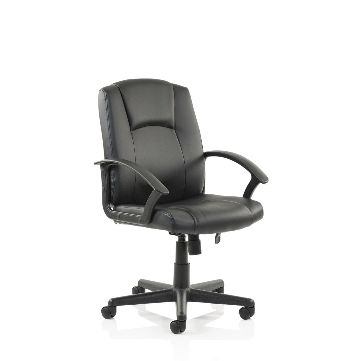 Bella+Canvas Executive Managers Chair Black Leather