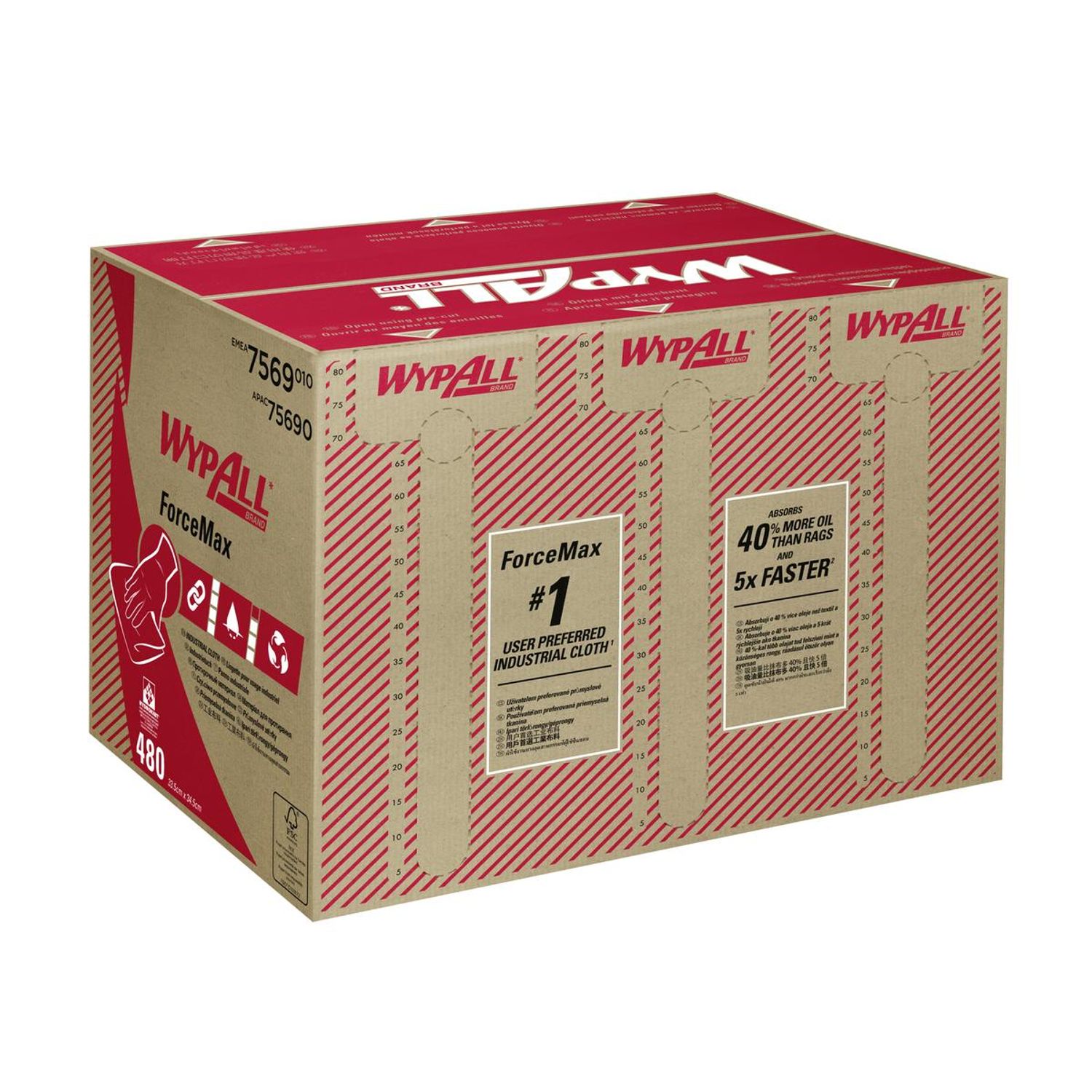 ForceMax Cleaning Cloth - 1 Box