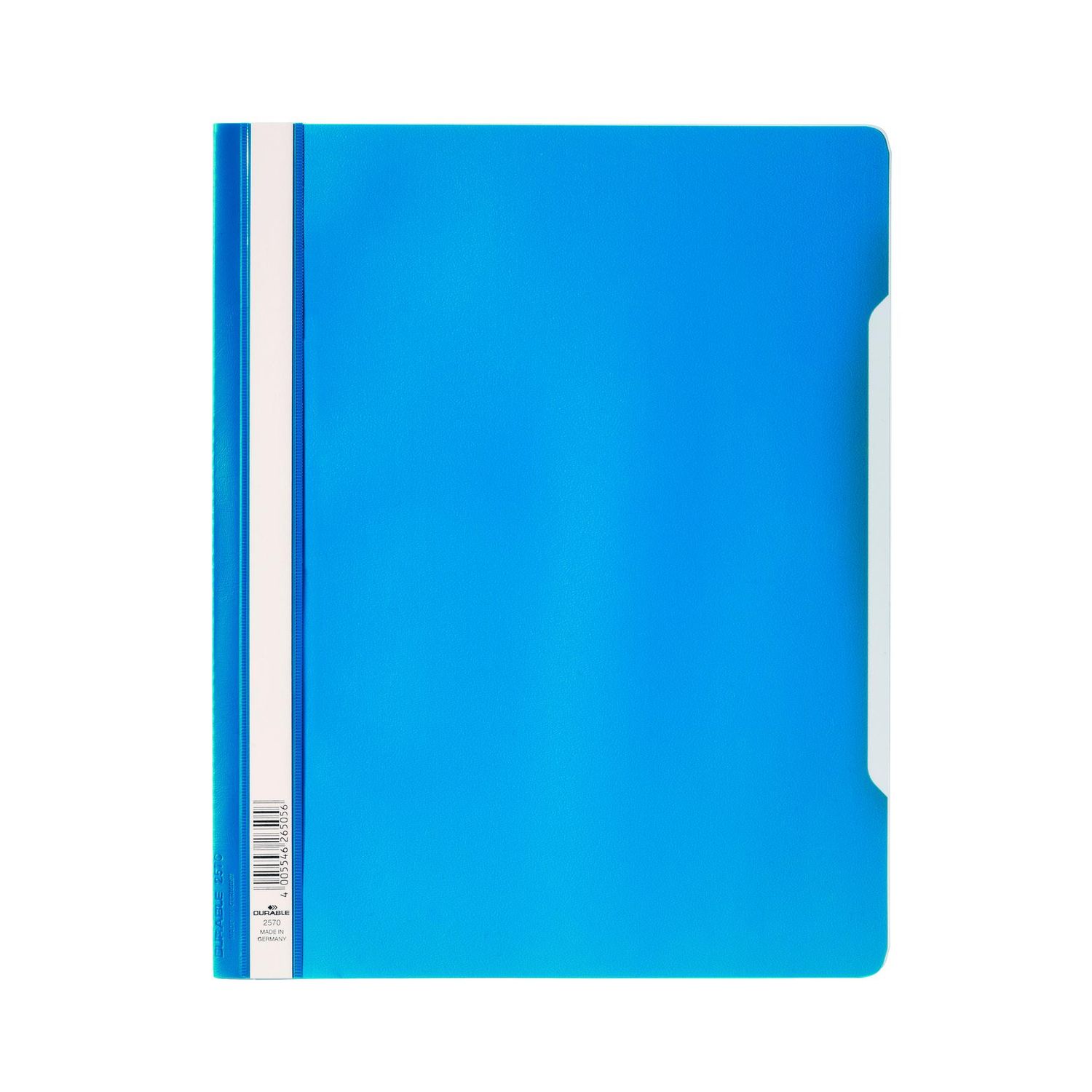 Durable Durable Clear View Report Folder Extra Wide A4 Blue (Pack 50) 257006